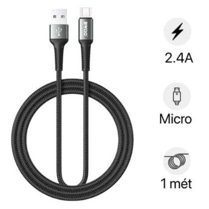 Cáp sạc nhanh BWOO Micro X288V dài 1M 1