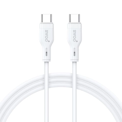Cáp sạc nhanh BWOO Type-C to Type-C 60W X286C-C dài 1M 1