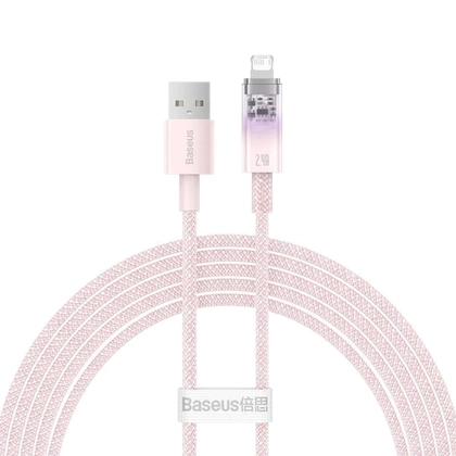 Cáp sạc nhanh tự ngắt Baseus Explorer Series USB-A to Lightning 1M 2