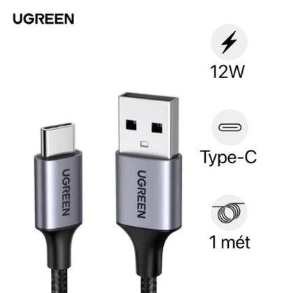 Cáp sạc Ugreen USB-A to Type-C 1M US288 3