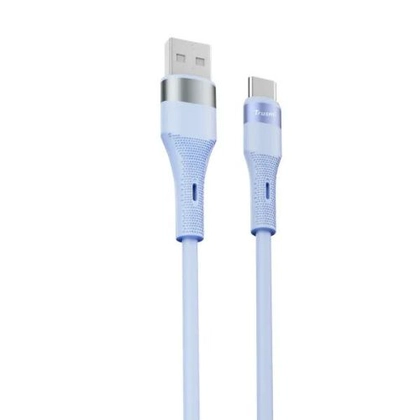 Cáp Trusmi Usb-A to Lightning Silicone 15w dài 1m 1