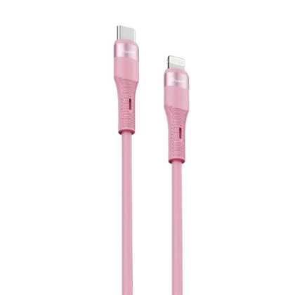 Cáp Trusmi Usb-C to Lightning Led Rainbow PD 20w dài 1m 1