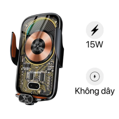 Sạc nhanh Mini Trusmi PD 65w Gan 1A+2C kèm cáp Type-C to Type-C 60w (US) CH05 1