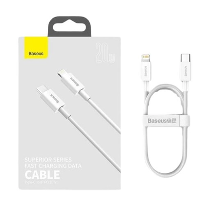 Cáp Type-C to Lightning Baseus Superior Series 0.25M 3