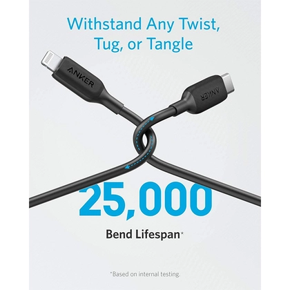 Cáp sạc Type-C to Lightning Anker PowerLine III (A8832) 6