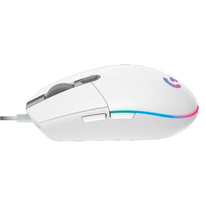 Chuột Gaming có dây LOGITECH G102 LightSync - Trắng