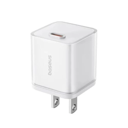 Củ sạc nhanh Baseus GaN5s Fast Charger 1C 30W US - Trắng