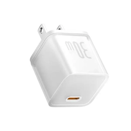Củ sạc nhanh Baseus GaN5s Fast Charger 1C 30W US - Trắng