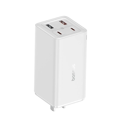 Củ sạc nhanh Baseus GaN6 Pro 2C + 2U 100W EU kèm cáp C-C 100W 1m 2
