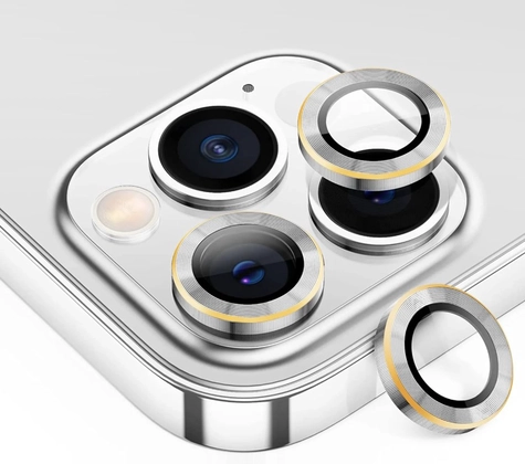Dán camera iPhone 14 Pro/ 14 Pro Max Mipow viền màu 1