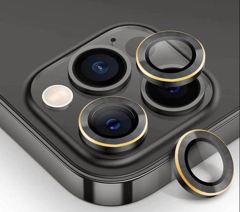 Dán camera iPhone 14 Pro/ 14 Pro Max Mipow viền màu 1