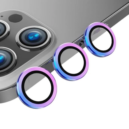 Dán cường lực Camera iPhone 13 Pro/ 13 Pro Max Mipow viền màu 2