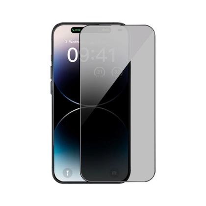 Dán cường lực iPhone 15 Mipow Premium Privacy chống nhìn trộm Full cao cấp 3