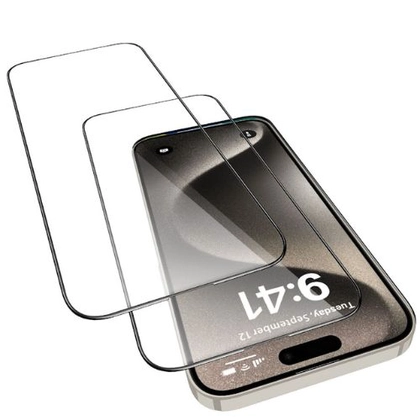 Dán cường lực iPhone 15 Pro Max chống va đập Full màn hình 4D5D 3