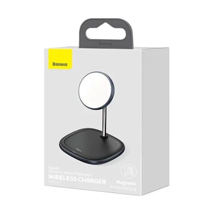 Đế sạc không dây Baseus Swan Magnetic Bracket cho iPhone 12 Series 4