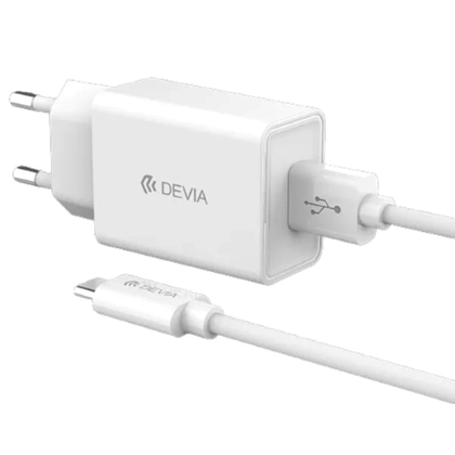 Củ Sạc Devia Kèm Cáp Type-C V3 3