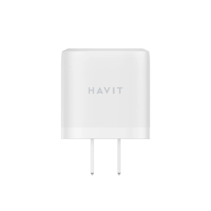 Củ sạc Havit 2 cổng Type C 20W Type A 12W UC166 2