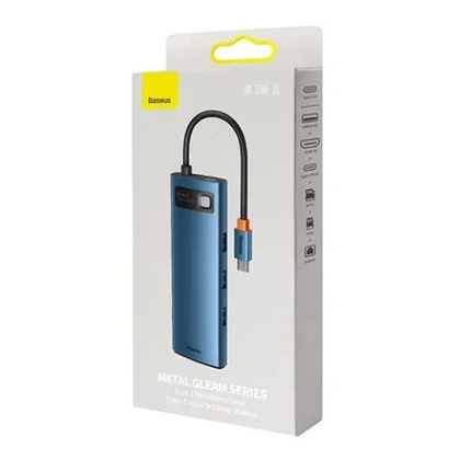 Hub Chuyển ĐổI Baseus Metal Gleam Type-C 8 Trong 1 4