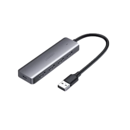 Hub chuyển đổi Ugreen 4 cổng USB 3.0 + Micro USB, vỏ mạ kim loại, siêu mỏng CM219 50985 2