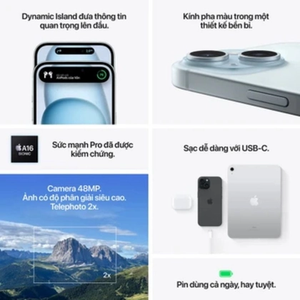 iPhone 15 128GB Cũ Trầy Xước 3