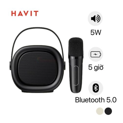 Loa Bluetooth Karaoke Mini Havit SK819BT 1