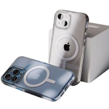 Ốp lưng iPhone 15 Pro Max Devilcase bản tiêu chuẩn hỗ trợ Magsafe trong suốt viền camera 3