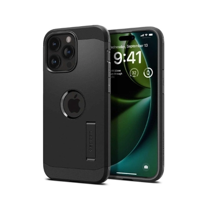 Ốp lưng iPhone 15 Pro Spigen Tough Armor hỗ trợ sạc Magsafe 2