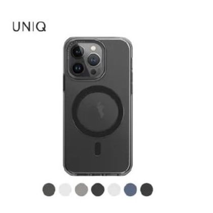 Ốp lưng iPhone 15 Pro UNIQ Hybrid Combat hỗ trợ sạc Magsafe 2