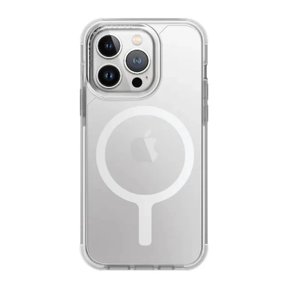 Ốp lưng iPhone 15 Pro UNIQ Hybrid Combat hỗ trợ sạc Magsafe 3