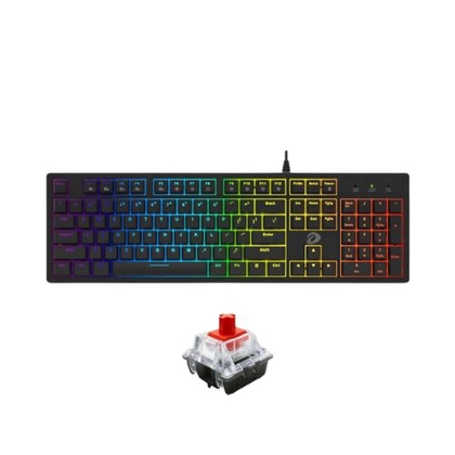Bàn Phím Cơ Có Dây Dareu Ek1280S V2 Multi Led Đen 1