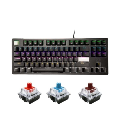 Bàn Phím Cơ Có Dây Dareu Ek87 V2 Multi Led Đen 3