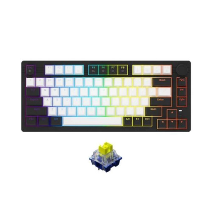 Bàn Phím Cơ Dareu Ek75 White-Black 1