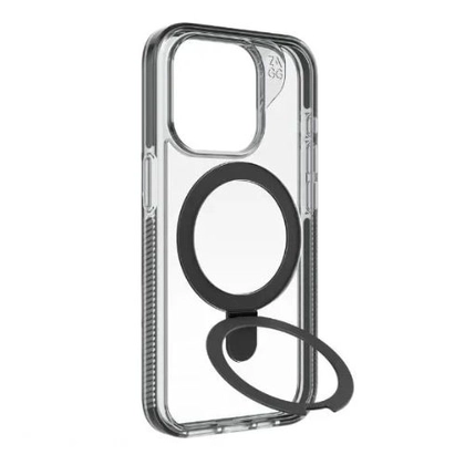 Ốp lưng iPhone 15 Pro Zagg Santa Cruz hỗ trợ sạc MagSafe And Ring Black 2