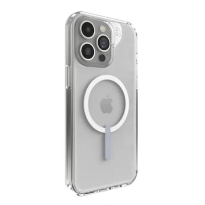 Ốp lưng iPhone 15 Pro Zagg hỗ trợ sạc MagSafe Crystal Clear 2