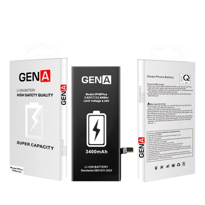 pin iPhone 8 Plus dung lượng siêu cao chính hãng GENA 5