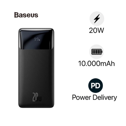 Pin sạc dự phòng Baseus Bipow 10000mAh 20W màn hình LCD 1