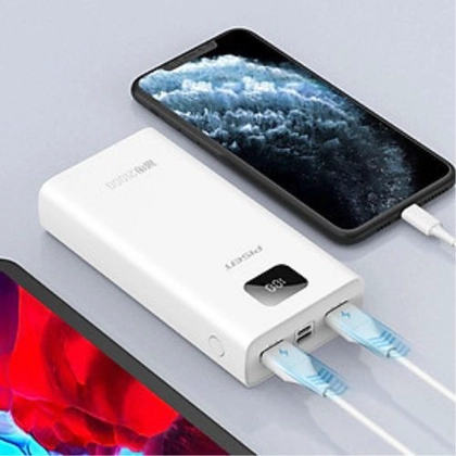 Pin dự phòng Pisen Mr White Digital 21.000 mAh 4