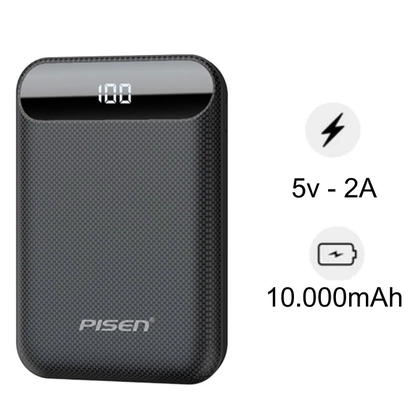 Pin sạc dự phòng Pisen Power Box C10.000mAh màn hình LED 1