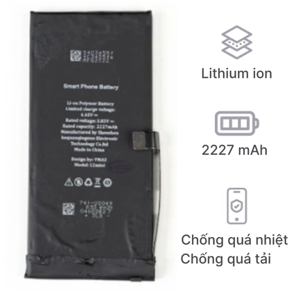 pin iPhone 12 Mini chính hãng Vmas 3