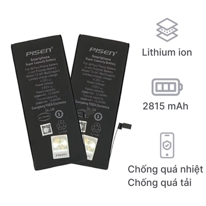 pin iPhone 12 chính hãng Pisen 3