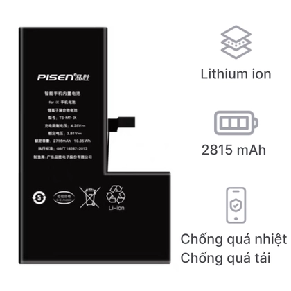 pin iPhone 12 Pro chính hãng Pisen 3