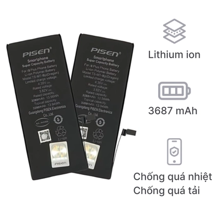 pin iPhone 12 Pro Max chính hãng Pisen 3