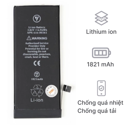 pin iPhone 8 chính hãng Vmas 3