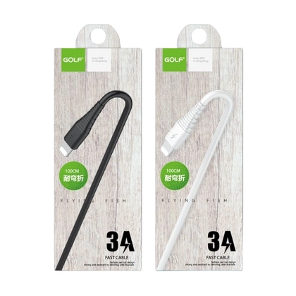 Cáp Golf Lightning Sạc Nhanh 3A GC-64 Dài 1M 3