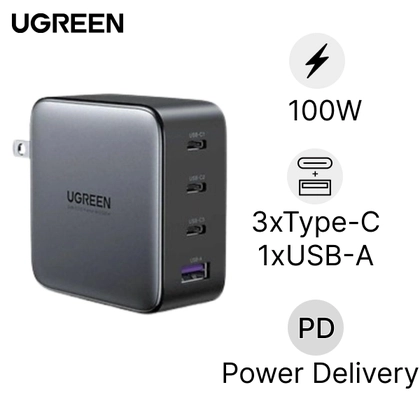 Củ Sạc Ugreen PD QC 100W 4 Cổng 40737 1