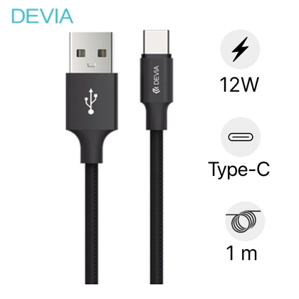 Cáp Devia Gracious Series USB-C 1m 1