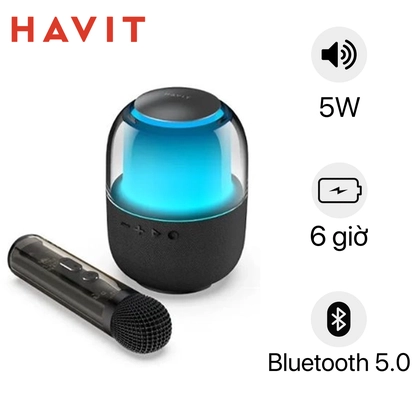 Loa Bluetooth Karaoke Mini Havit SK894 1