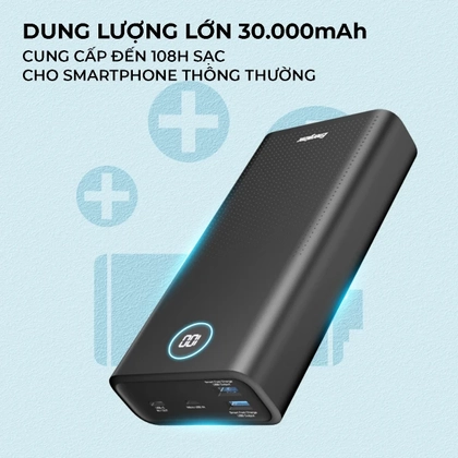 Pin sạc dự phòng Energizer 30,000mAh 3.7V Li-Polymer - UE30016PQBK 7