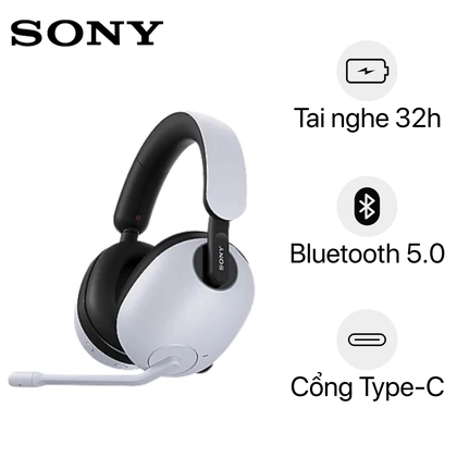 TAI NGHE GAMING CHỤP TAI CHỐNG ỒN SONY INZONE H9 - TRẮNG (WH-G900N) 1