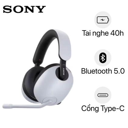 TAI NGHE GAMING CHỤP TAI SONY INZONE H7 - TRẮNG (WH-G700) 1